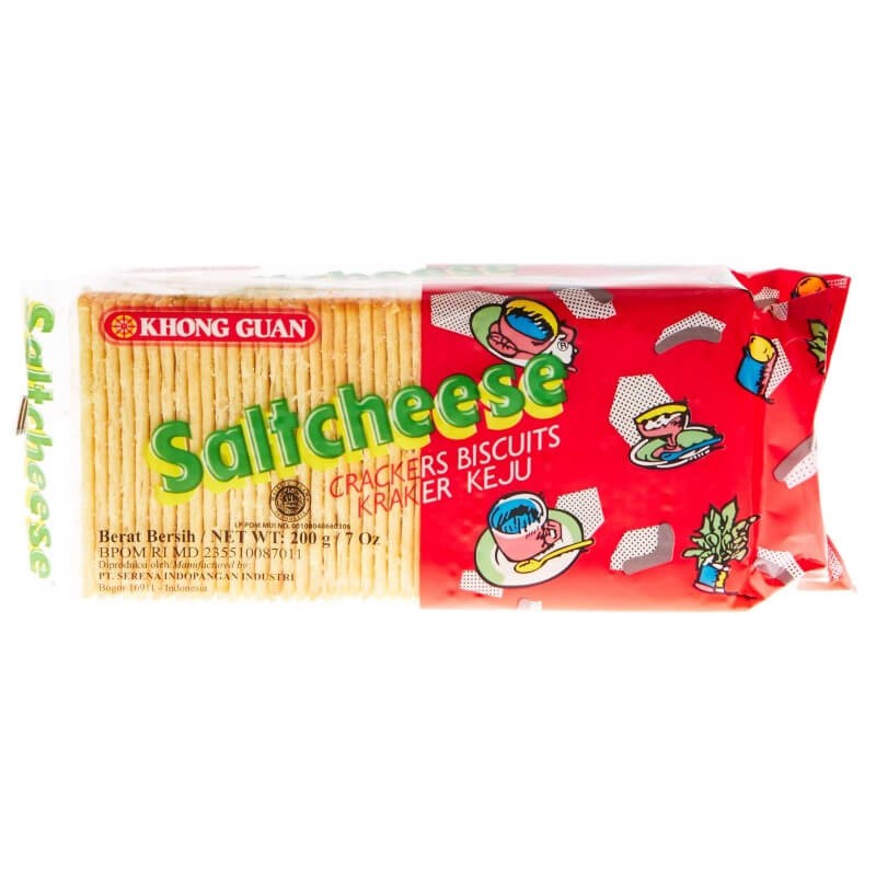 

Khong Guan Saltcheese Crackers 200g