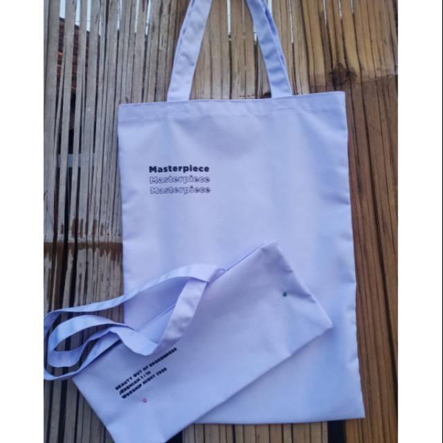 Tote bag canvas drill/ Tote bag sablon/ Tote bag seminar/ Tote bag souvernir / Goodiebag/ tas cantik