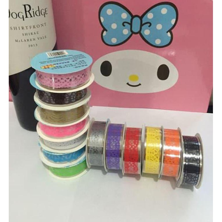 

Selotip Plastik Renda Perekat Kertas Plastik Motif KSY197 - VarianShop