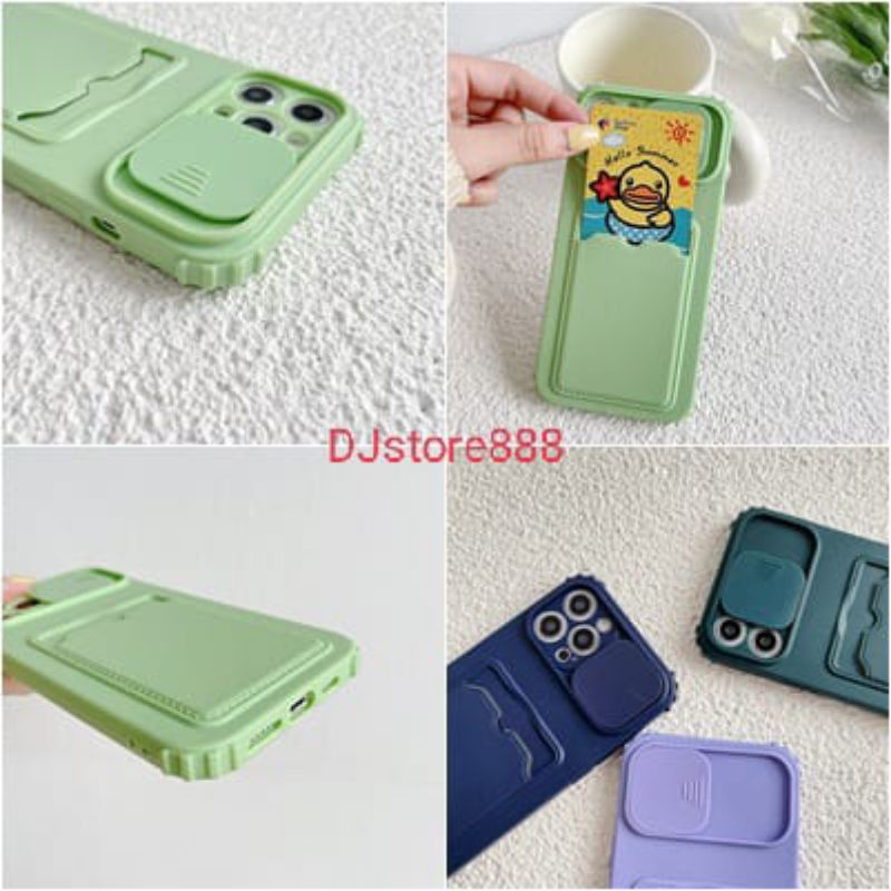 CASE SLIDE SLOT CARD INFINIX SMART 5/ SMART 6 NFC/ HOT 9PLAY/ HOT 10/ HOT 10PLAY/ HOT 11/ HOT 11S NFC/ SOFT CASE SLIDE CAMERA PLUS SLOT CARD HOLDER