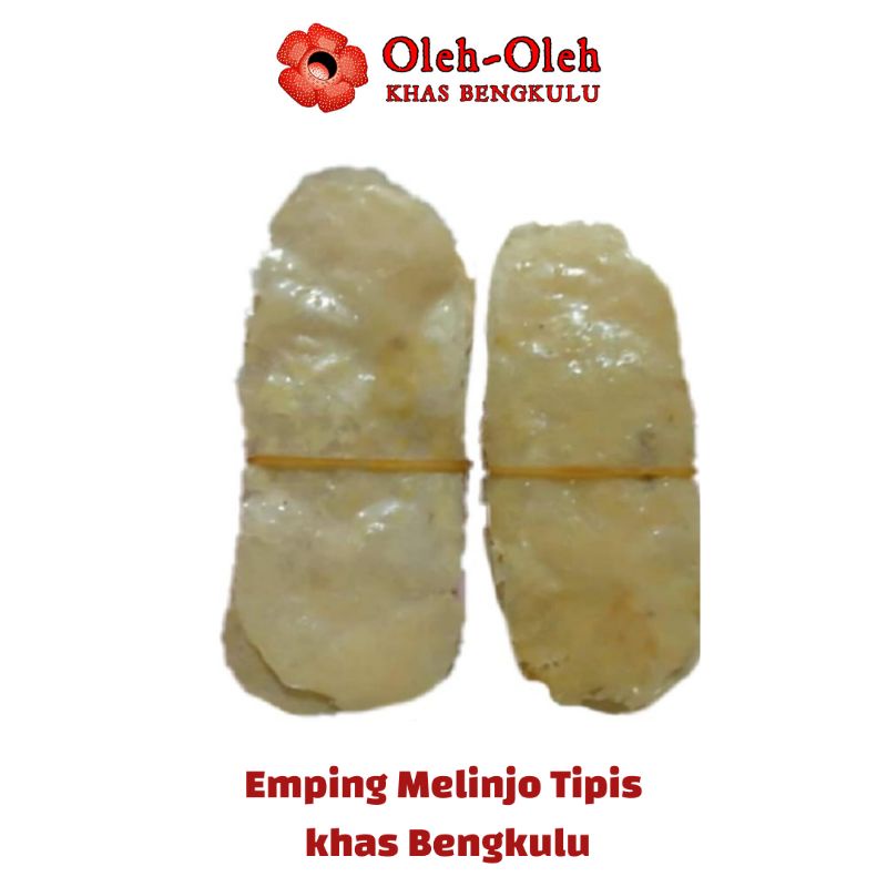 EMPING MELINJO TIPIS KHAS BENGKULU / 1 IKAT ISI 10 LEMBAR / OLEH OLEH KHAS BENGKULU / MAKANAN KHAS BENGKULU