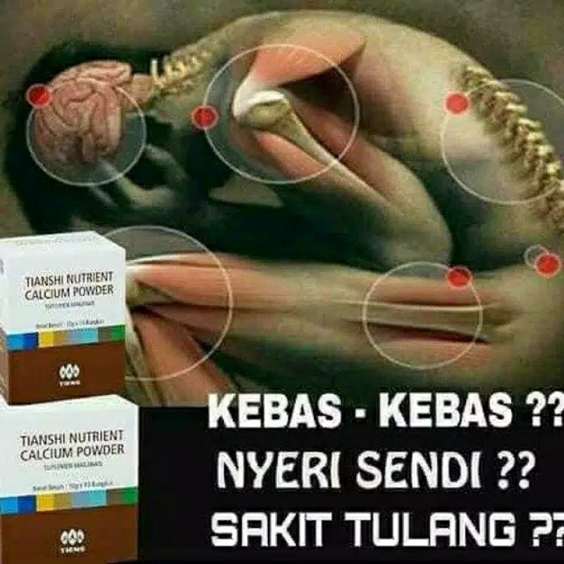 

Susu Kalsium NHCP Original Terbaik Mengatasi Tulang Retak & Patah Tulang
