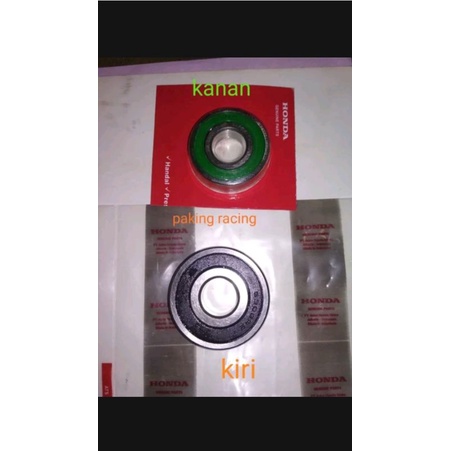 bearing roda belakang crf 150 set R/L