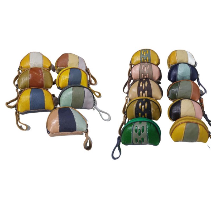 Dompet Koin Wanita Asli Kulit Garut