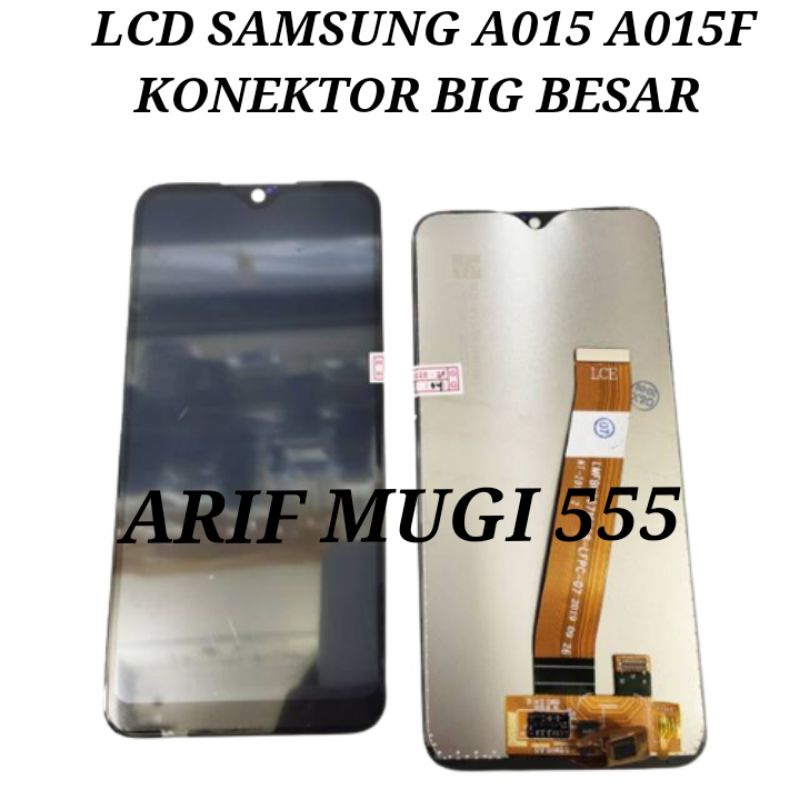 Lcd Samsung galaxy A015 Big Songket besar Fullset Touchscreen Original