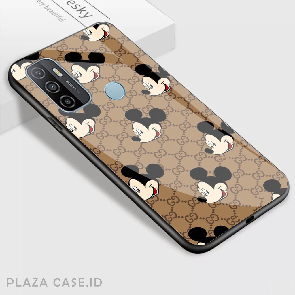 Softcase Glass Kaca [K65] for A53 RENO 4F V20 V20 SE REDMI 9C C17 RENO 4 REALME 7i Y30 Y50 A31 A73