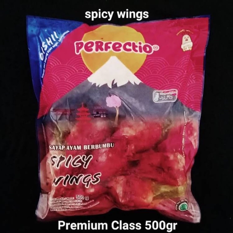 

perfectio spicy chiken wings 500 gram