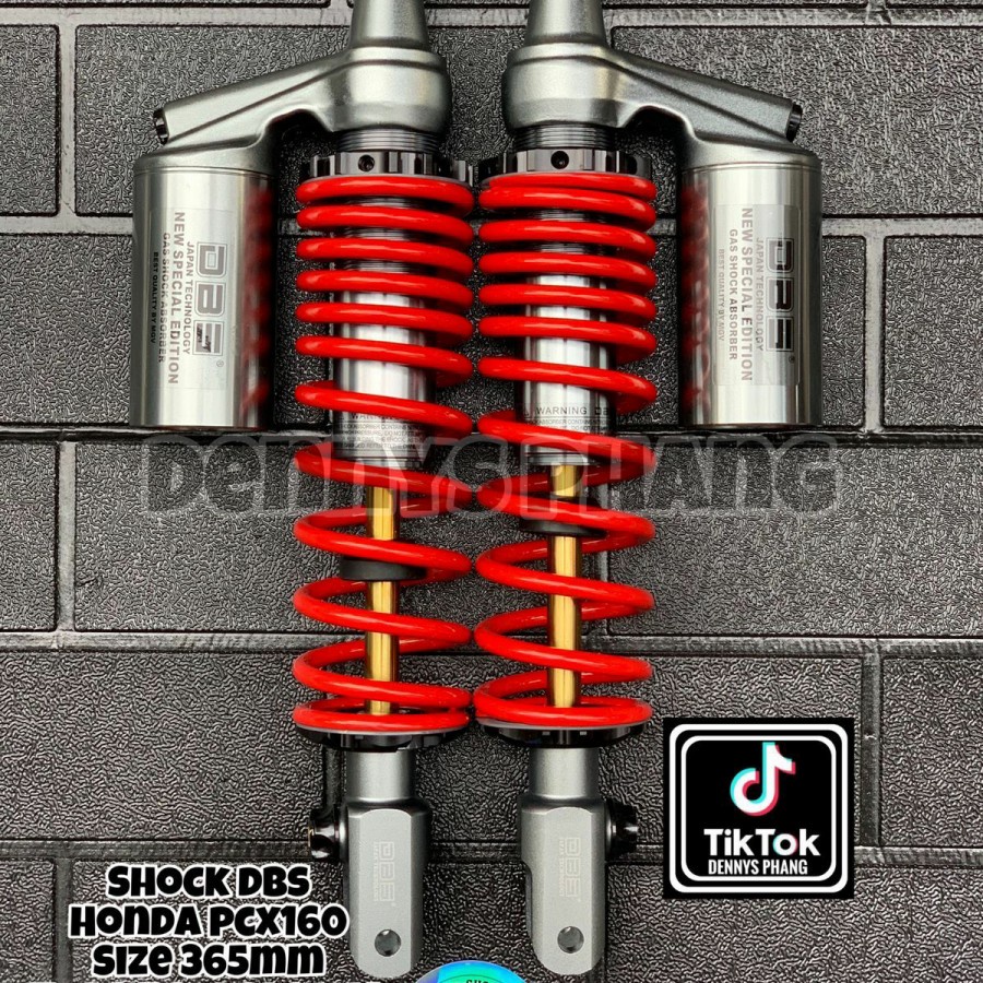 Shockbreker Shock Breker Shokbreaker Shok breaker Tabung DBS 711 Special Gold Edition 365mm Pcx 160 Dan ADV