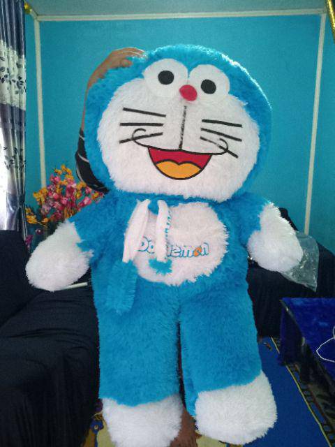 Boneka doraemon jumbo syal  (termurah).