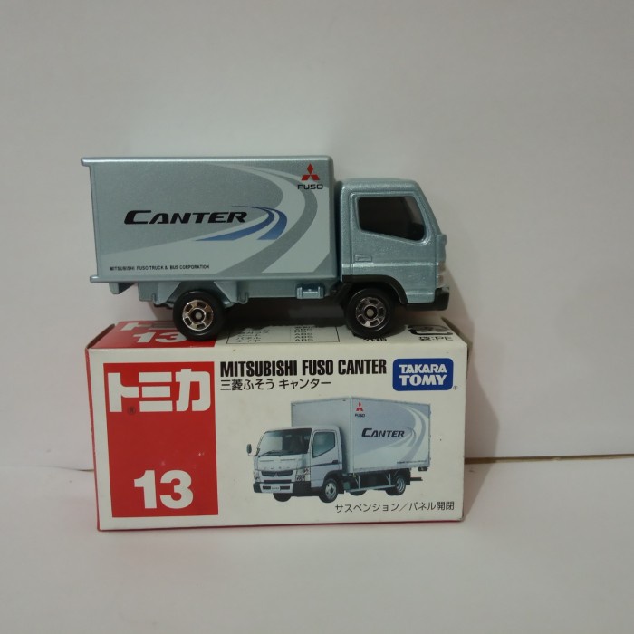 Tomica No 13 Mitsubishi Fuso Canter truck diecast truk takara tomy