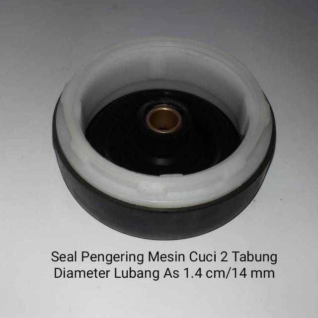 Seal Sil Karet Tabung Pengering Spare Part Mesin Cuci 2  Dua Tabung Diameter Lubang As 1.4 Cm 14 mm