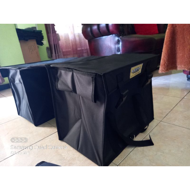 DF Tas Obrok Motor Anti Air Tebal Dan kuat Tas Kurir Motor Size Kecil