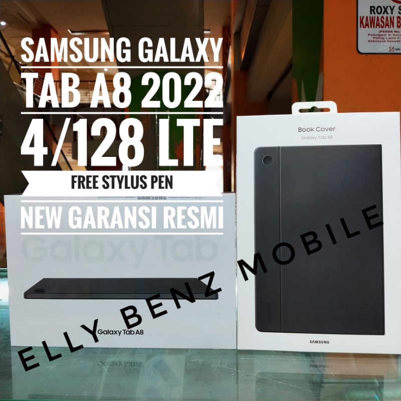 Samsung Galaxy Tab A8 2022 4/128 LTE Layar 10,5 inch New Garansi Resmi SEIN ini