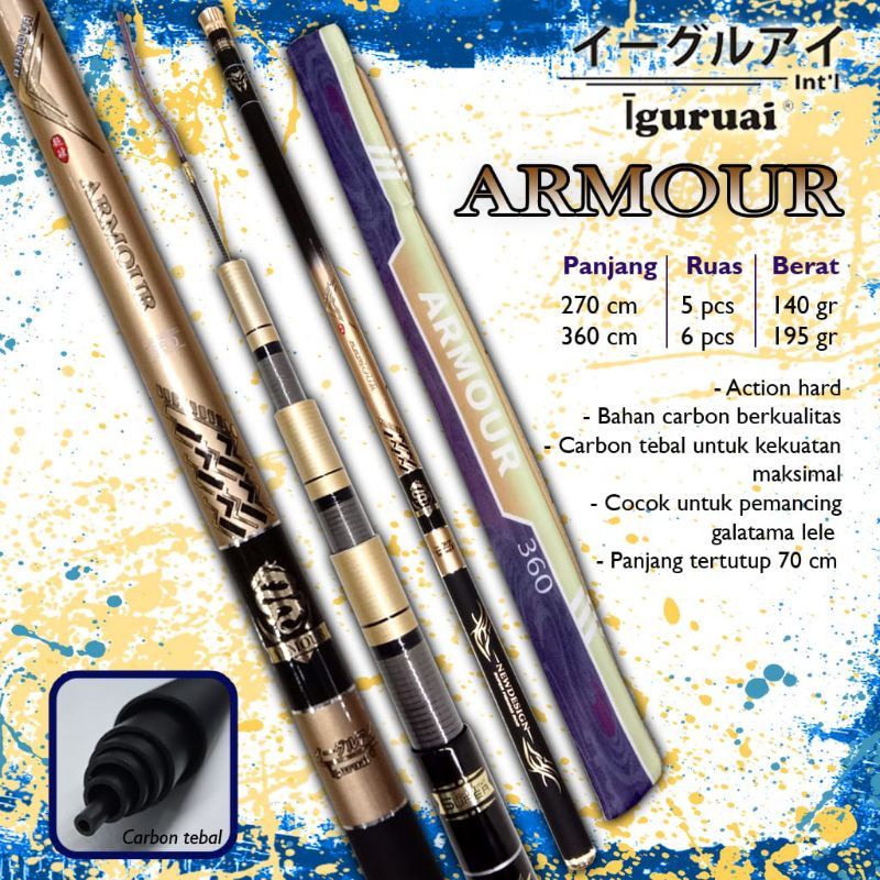 Tegek Iguruai Armour 270 / 360 Hard action - Kaku