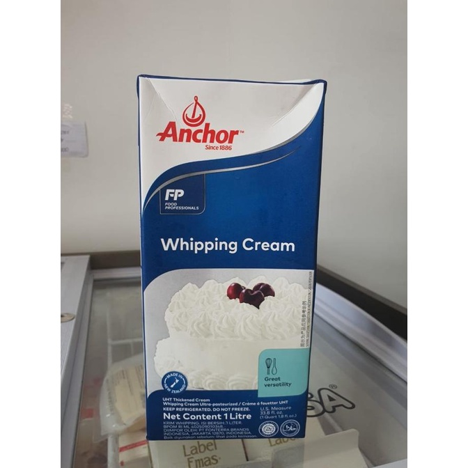 

(BISA COD) ANCHOR WHIPPING CREAM / WHIP CREAM / ANCHOR WHIP CREAM - 1LT