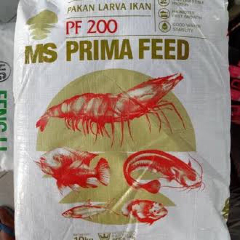 ms prima feed pf 0 100 200 500 800 1000 pakan ikan tenggelam 10 kg tambak lele patin nila udang 10kg