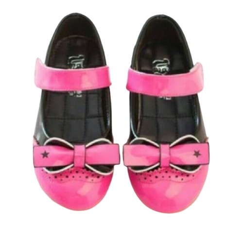 sepatu anak perempuan pantofel anak PA 09 HOTPINK