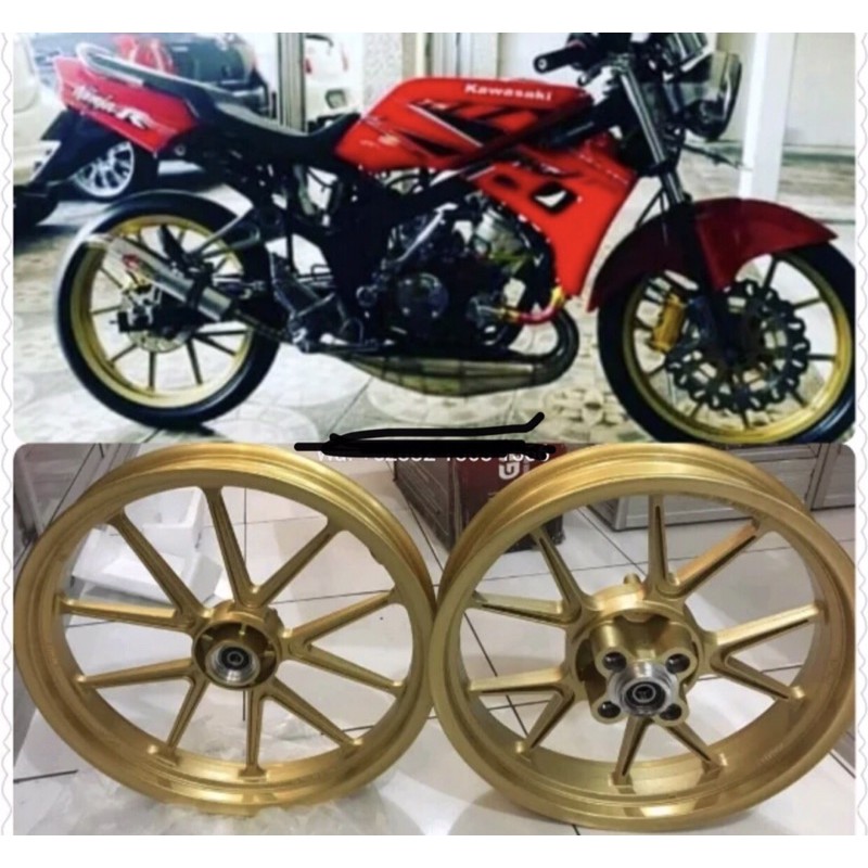 velg roda daytona tiger ninja original baru