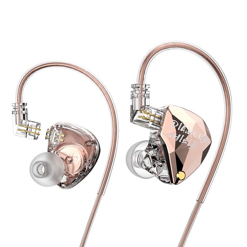 Dx01 Headset In-ear Dynamic HIFI Bass Dengan Kabel Upgrade Dapat Dilepas Untuk Olahraga