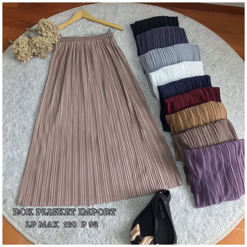 PLISKET PREMIUM ROK DAN KULOT