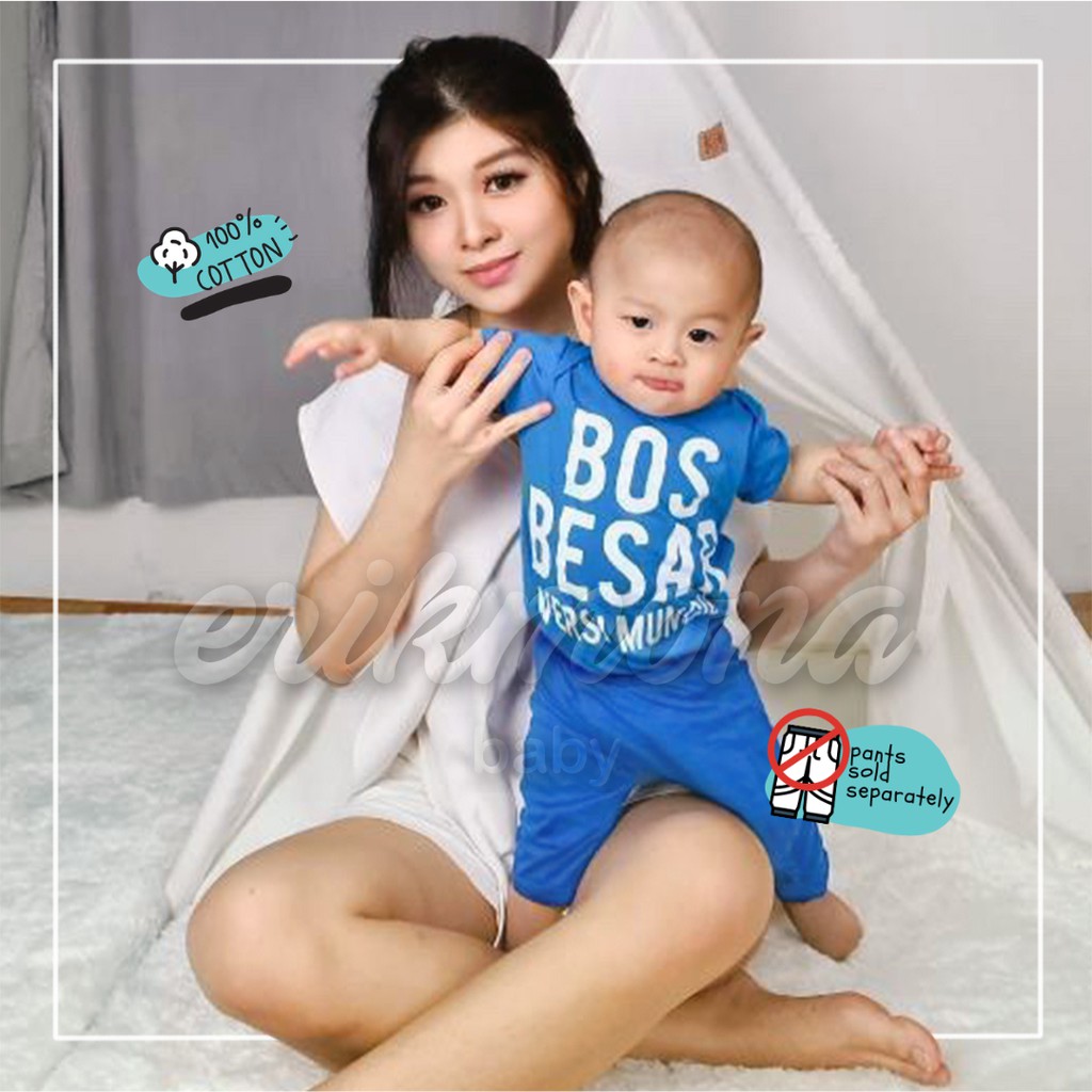 baju bayi jumper bayi lucu model bos besar