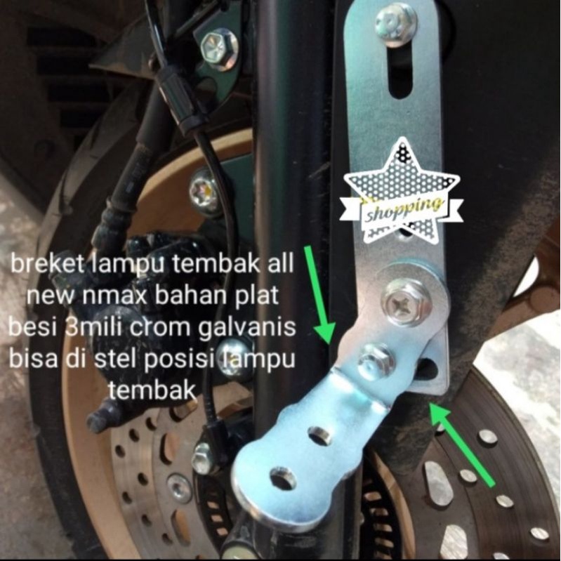 Bracket lampu di spakbor Yamaha Nmax Xmax Lexi aerox