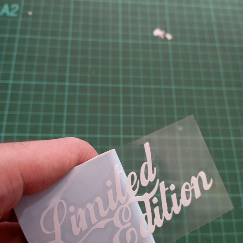 Sticker Cutting Limited Edition