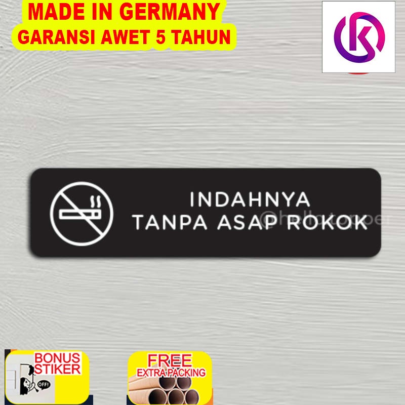 

Grosir Sign Akrilik Dilarang Merokok No Smoking / Sign Board Printed Akrilik