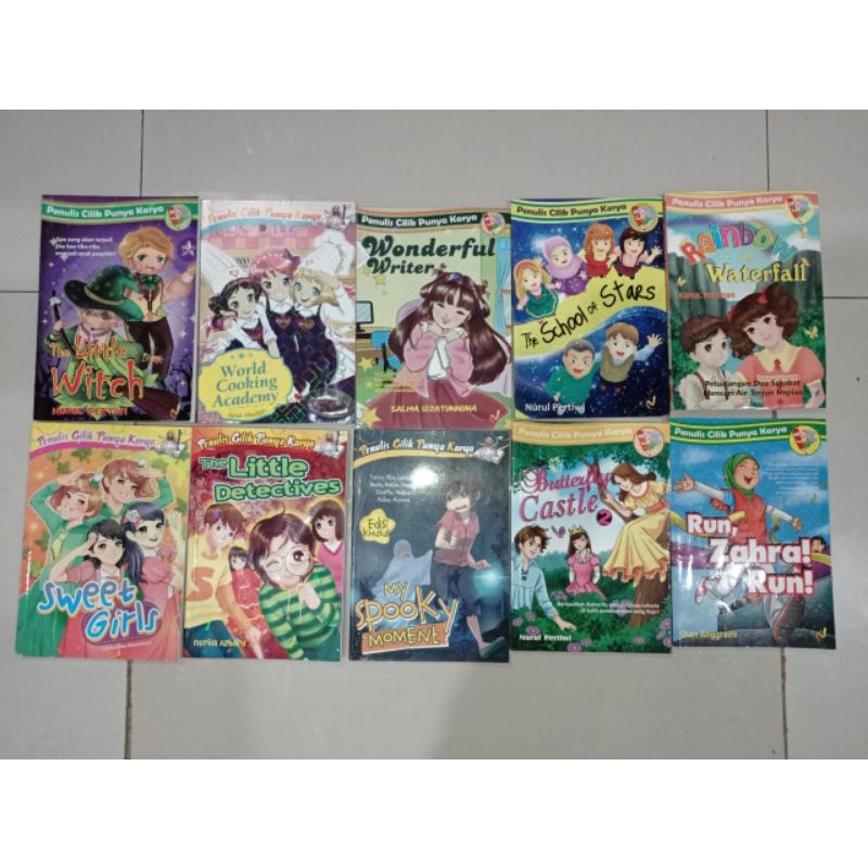 

[PRELOVED] Buku Penulis Cilk Punya Karya (PCPK)