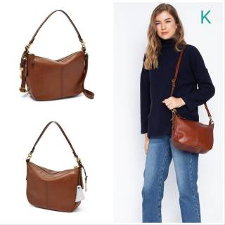 Tas Fossil Jolie Crossbody Brown New Original Shopee 