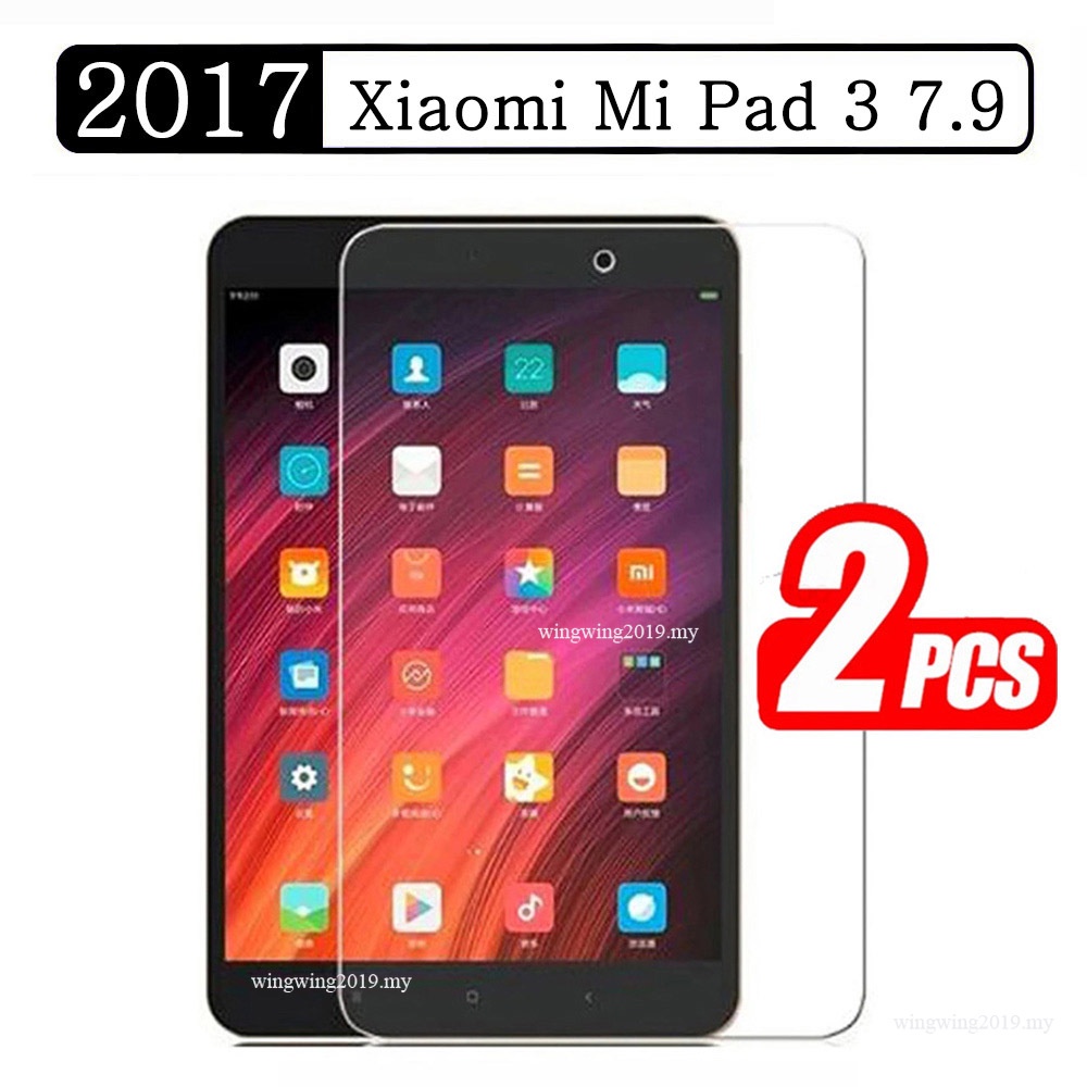 (2 Pak) Pelindung Layar Tempered Glass Anti Gores Untuk Xiaomi MiPad 2 3 4 5 Plus Pro 7.9 8.0 10.1 11 2017 2018 2021