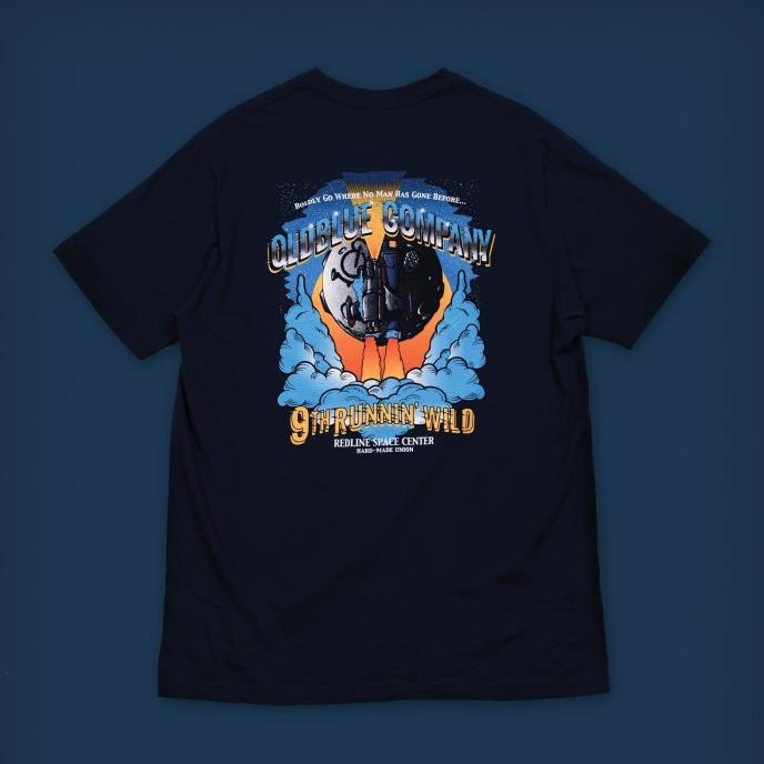 Oldblue Tee - The Bleu Mugger