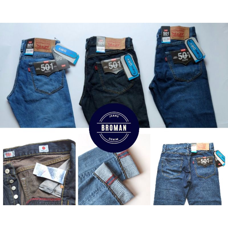 CELANA JEANS PANJANG LEVIS 501 ORIGINAL JAPAN READY 3 WARNA