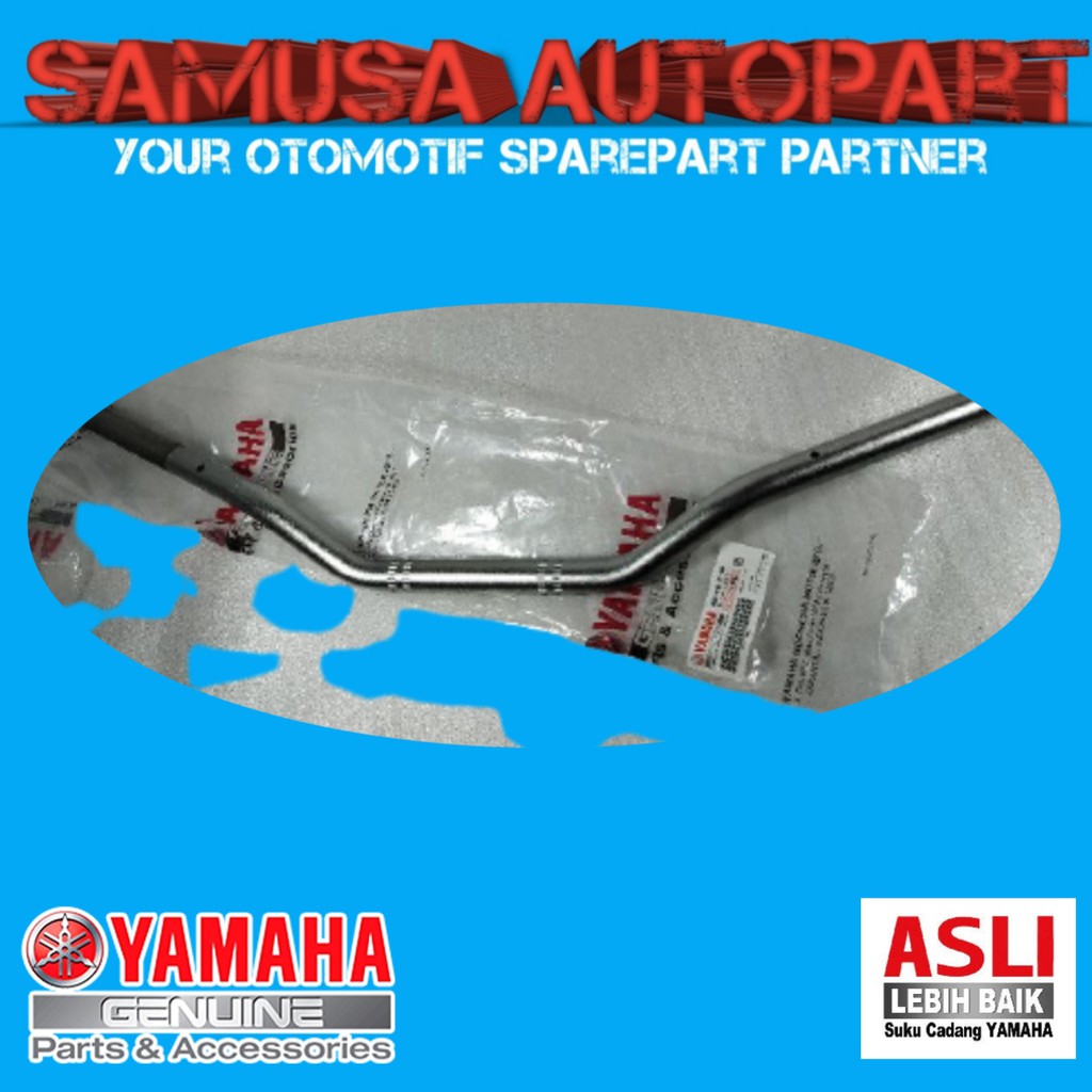 HANDLEBAR / STANG STIR / STANG KEMUDI BYSON SILVER ORIGINAL / 45P-F6111-00