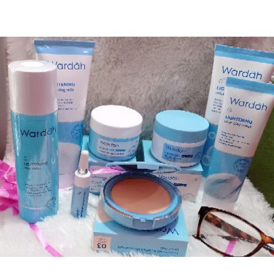 wardah paket seserahan/wardah paket lightening series/wardah paket komplit