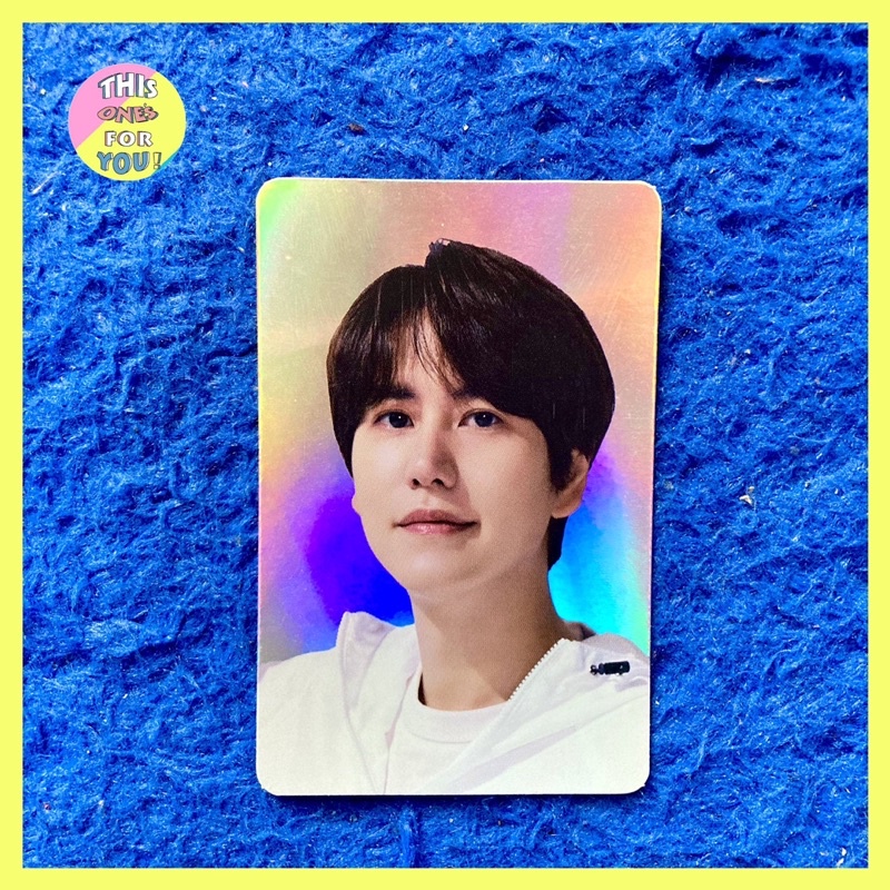 [READY] KYUHYUN SUPER JUNIOR OFFICIAL Benefit Photocard PC Hologram Holo Aladdin Aladin SG21 2021 SG