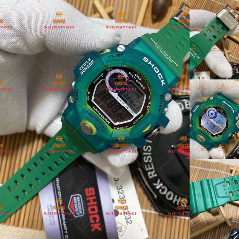 Jam Tangan Rangeman Casio G-SHOCK MASTER OF G GW-9401KJ Sport Mens Watch Sensor Compas Temperatur