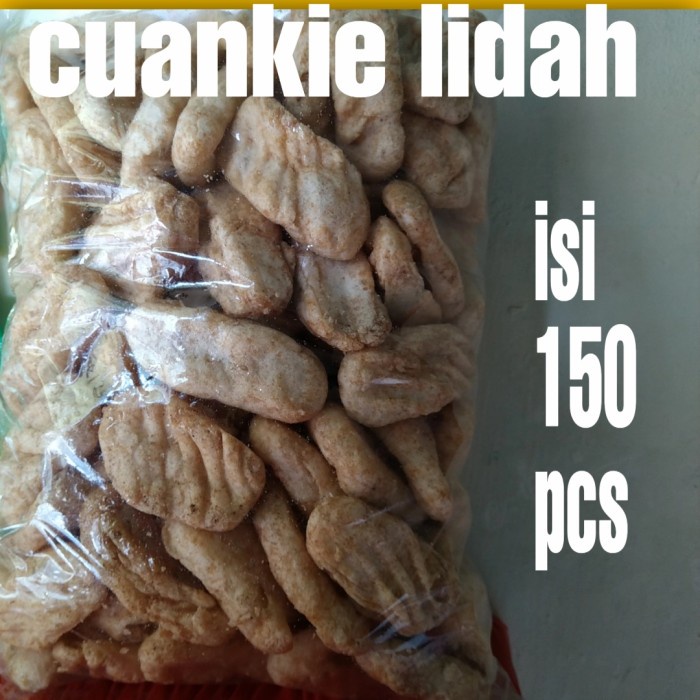

cuankie/cuanki lidah isi 150 pcs khas Garut baso Aci /boci seblak - BARU
