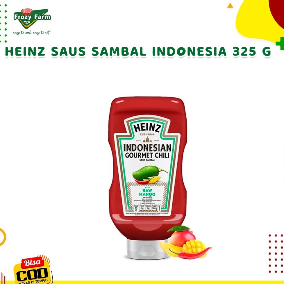 

Heinz Saus Sambal Indonesia 325 Gram