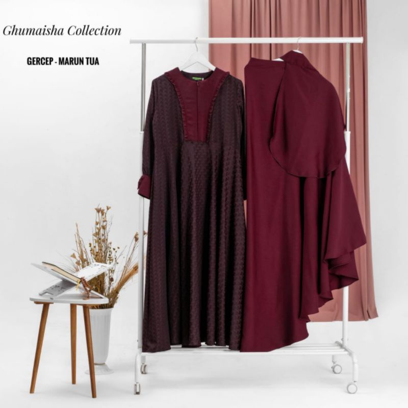 GAMIS GERCEP BY GHUMAISHA COLLECTION {READY KONFIRM ORDER}