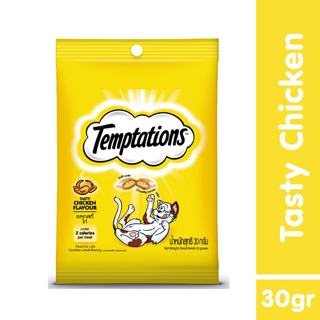 TEMPTATIONS™ Snack Kucing 30g-Tasty Chicken