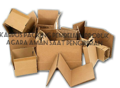 

Kardus Paking - Packing Dus – Box Packing – Kardus Murah – Kardus Bungkus