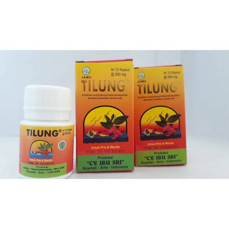 Tilung Obat Tifus 12 kapsul