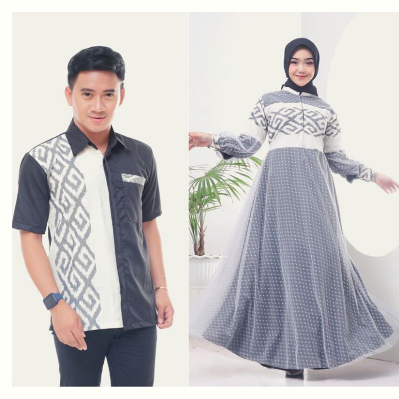 READY STOCK - BAJU TENUN COUPLE - BAJU TENUN - GAMIS TENUN - COUPLE TENUN ASLI