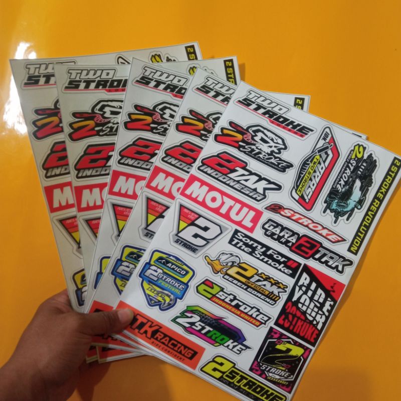 STICKER PACK STIKER PAK 2 TAK 2 STROKE MURAH VOL.2 P018