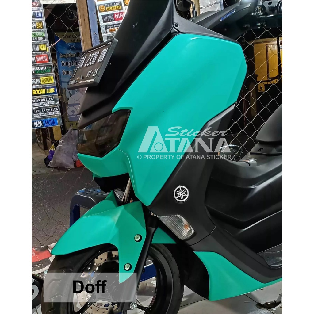 Skotlet Tosca Doff Glossy Transparan Scotlet Turkish Turquoise Dop Gloss Tembus Stiker Hybrid Decal Smoke Matte Motor Mobil Speaker Senapan Background Aquarium Dashboard Skin Hp Laptop Helm Repsol Honda Xmax PCX NMAX KTM RC Ninja Vespa Vario Beat