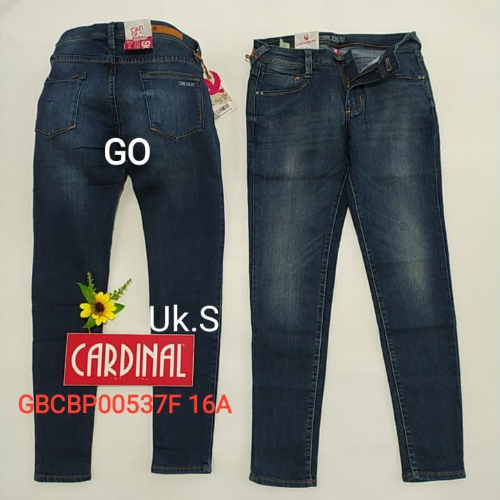 gof S CELANA JEANS CARDINAL Pensil Casual Stretch Skinny Slimfit Super Skinny Celana Panjang Ladys