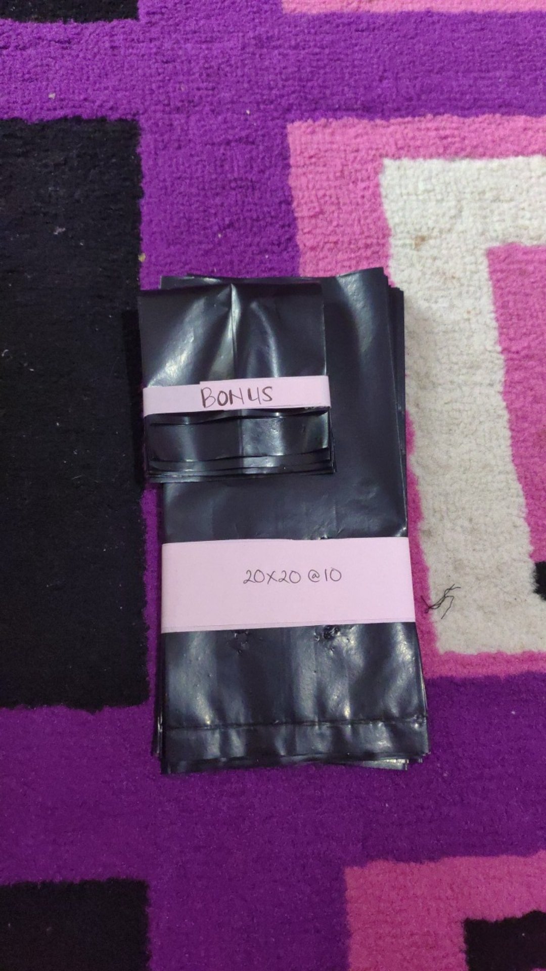 Polybag/ Polibek Tanaman Ukuran 20x20 (uk Lipat 20cmx10cm) Per Lembar [min. Order 5 Lembar]