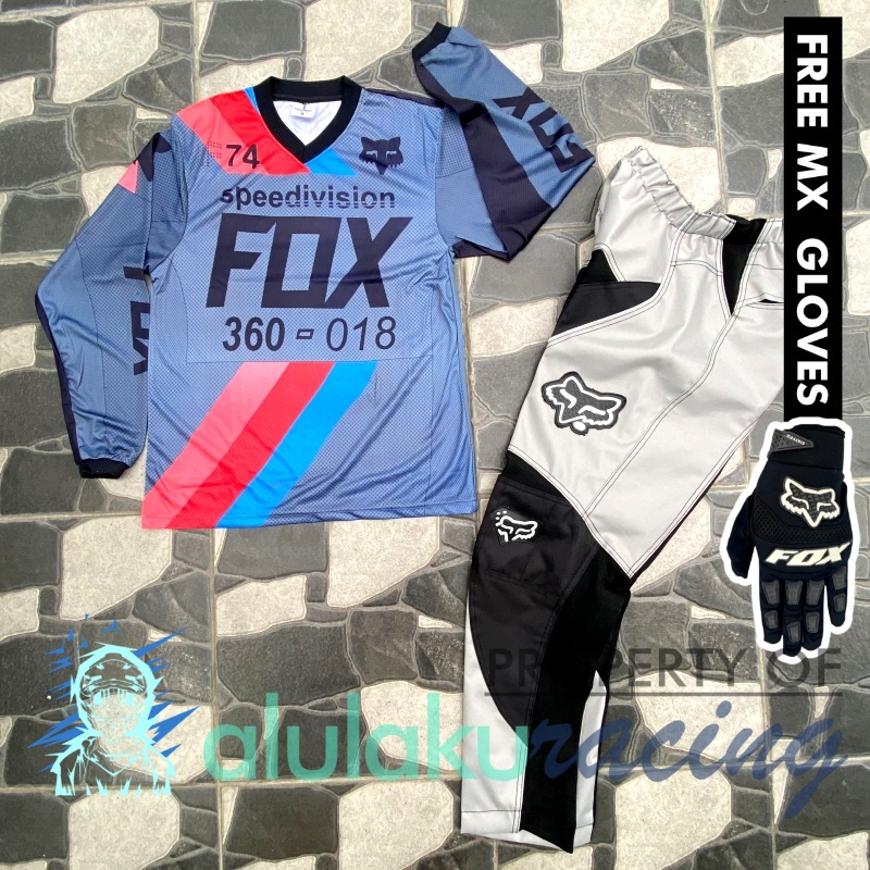 Jersey &amp; Celana MX Trail Motocross - Paket Bundling FOCT1102-F41