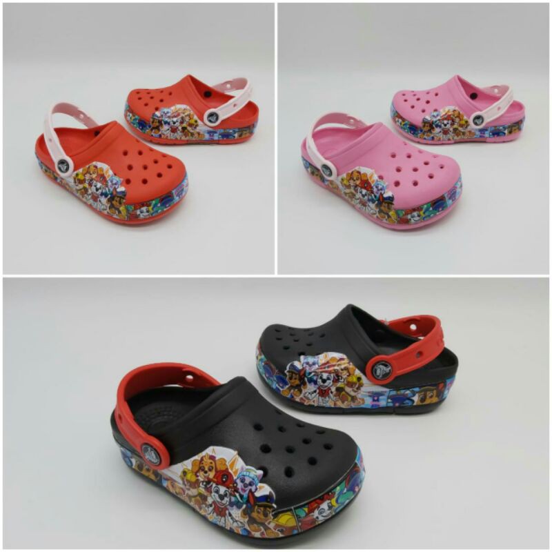 Sandal Crocs Anak / Crocs Led Paw Patrol Clog